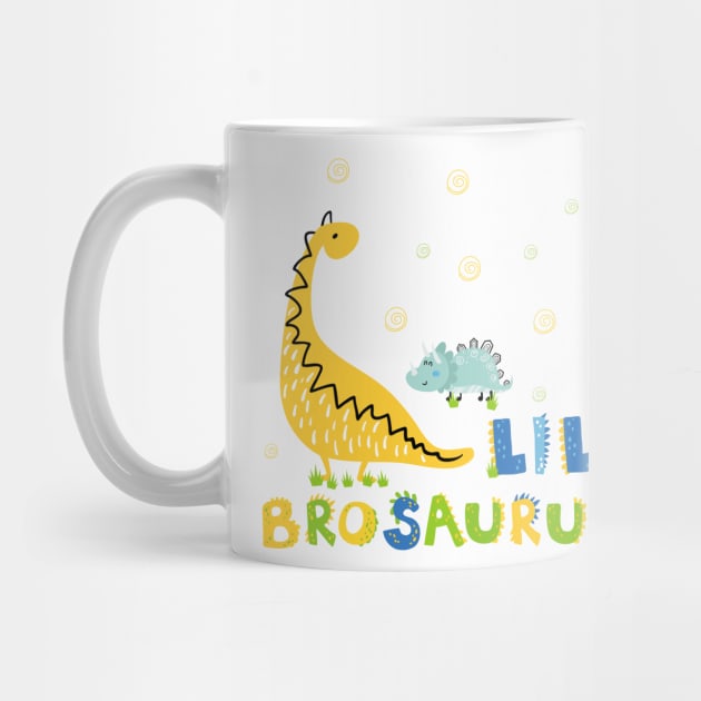 Lil Brosaurus Little Brother Dinosaur sibling Outfit by alpmedia